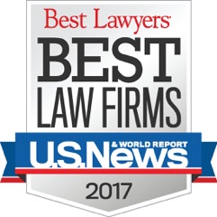 Best Law Firms 2017 badge