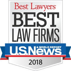 Best Law Firms 2018 badge