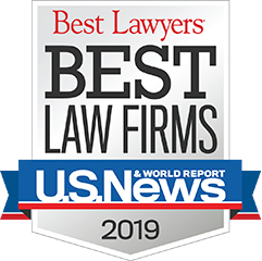 Best Law Firms 2019 badge