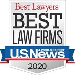 Best Law Firms 2020 badge