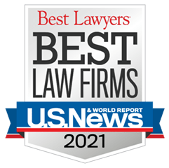 Best Law Firms 2020 badge
